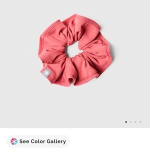 Figs Pulmonary Pink Scrunchie